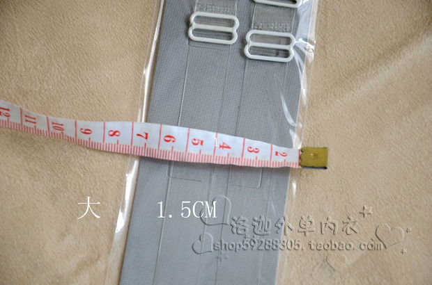 Trong suốt liền mạch áo ngực dây đai đồ lót sơn kim loại khóa 10-15MM rộng vành vô hình dây đeo vai đồ lót phụ nữ