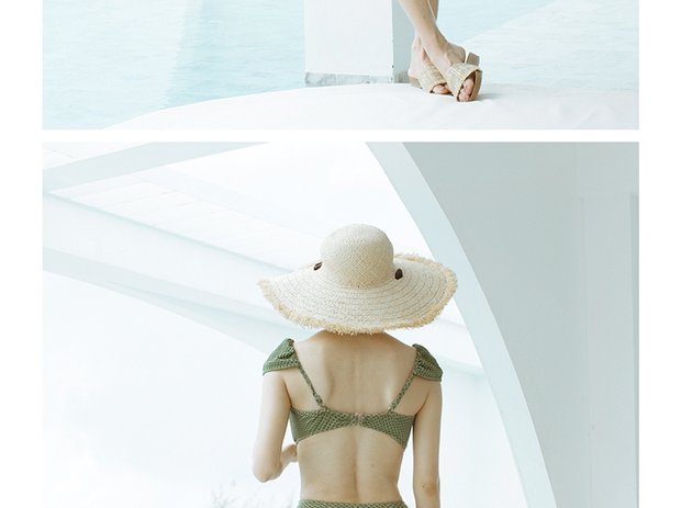 Sai lệch về khả năng chữa bệnh - W nhỏ mặc bikini nhỏ gợi cảm ngực lớn bikini che bụng thon váy bơi - Bikinis shop do boi