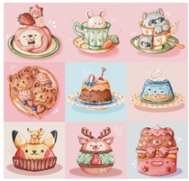 Cross-stitch electronic drawing redraw source file - XSD SAGA