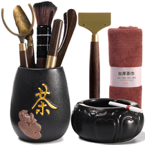 Tea Clip Black Sandalwood Wood Tea Tea Tool Tea Tea Cup Tea Tweezers Tea Set Tea Duct Accessories 6 Gentlemen A Whole Suit