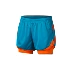 Quần short thể thao nam bó sát hai lớp chống ánh sáng và đào tạo marathon lĩnh vực thể dục nhanh khô quần thoáng khí ba điểm chạy bộ quần áo thể thao nam Quần short