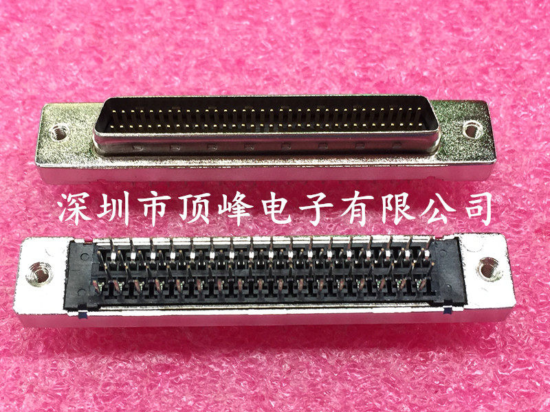 Taiwan SCSI 68P heads needle 180 degree welding plate straight-feet MDR straight feet DB type 68 core socket