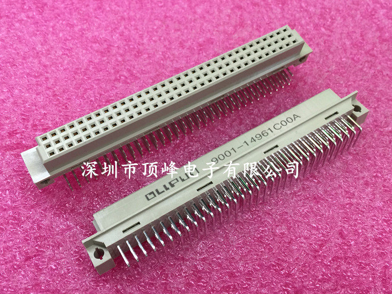 European 9001-14961COOA C00A 396 curved hole curved female 3*32P female head three rows of 96 core environmental protection