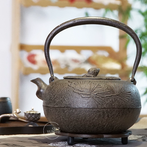 Yunhe Импортированная железная бутылка Iwaro Shinichiro Pomelo сосна ручная ручная каблетная кастрюля.