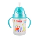 1U.S. Nuby Nuby dành cho trẻ em Cốc nước tự nhiên Milky Feel chống rò rỉ Bounce Straw Cup Bé học thức uống Cốc đào tạo - Cup / Table ware / mài / Phụ kiện