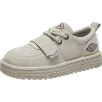 Dickies womens shoes 2024 new summer shoes womens retro low-top fashion Velcro casual shoes single shoes