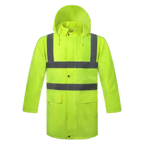 LIKAI reflective raincoat and rain pants set traffic road reflective overalls motorcycle electric vehicle riding clothing customization