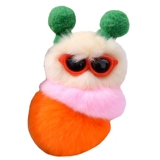 Брендовая милая подвеска, брелок, кукла, Южная Корея, гусеница