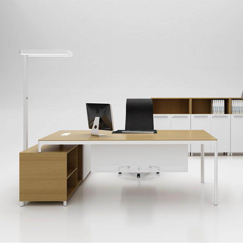 Desk sub-office desk manager table minimalist Hyundai head desk boss table Shenzhen office furniture factory
