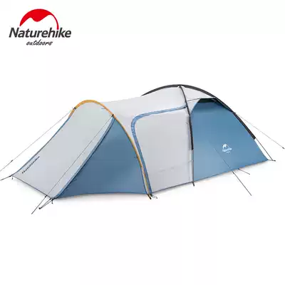 NH, one room, one hall, three tents, outdoor double 2-3 people camping, thick rain, beach, beach, sun protection