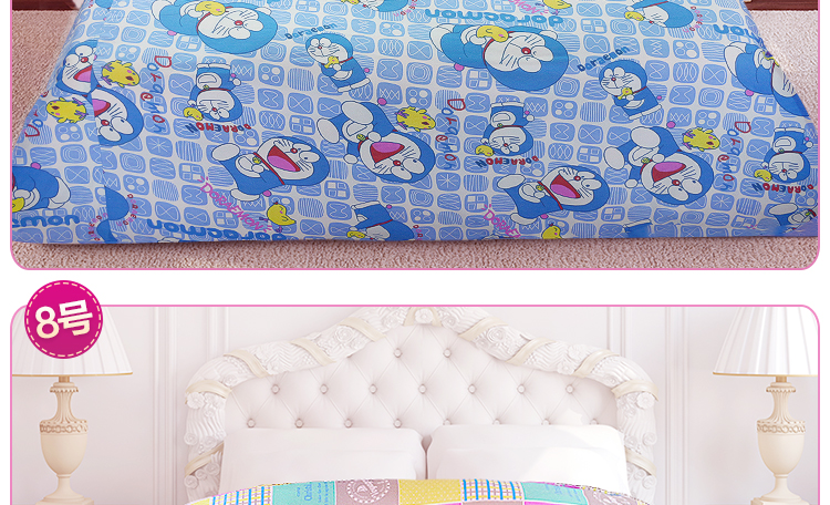 Quilt cover phim hoạt hình người lớn duy nhất đôi ký túc xá đầy đủ quilt bao gồm sinh viên duy nhất 1 m 1,5m giường 1,8m giường