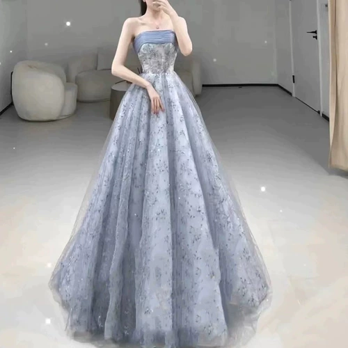 Вечернее платье, пианино для взрослых, открытые плечи, новая коллекция