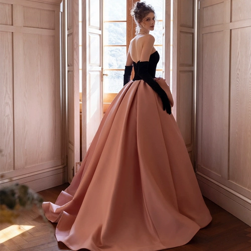 Элегантное элитное вечернее платье для принцессы, французский стиль, изысканный стиль
