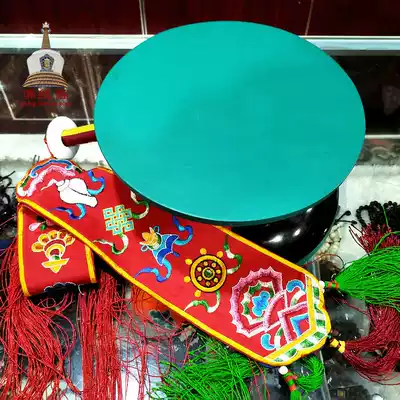 Tibetan Buddhism Nepal high-end instruments tantric tambourine tambourine drums good quality