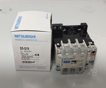 Original imported MITSUBISHI MITSUBISHI DC contactor SD-Q19 DC24V spot