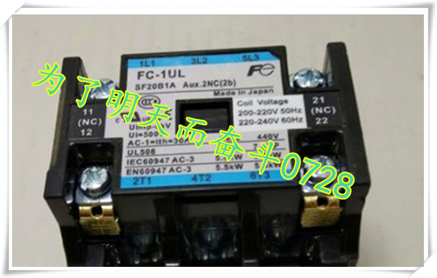 (Original) FC-1UL SF20B1A AC220V contactor spot warranty for one year
