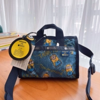 3273 Труба джинсовая джинсовая джинсовая ткань маленькие желтые люди