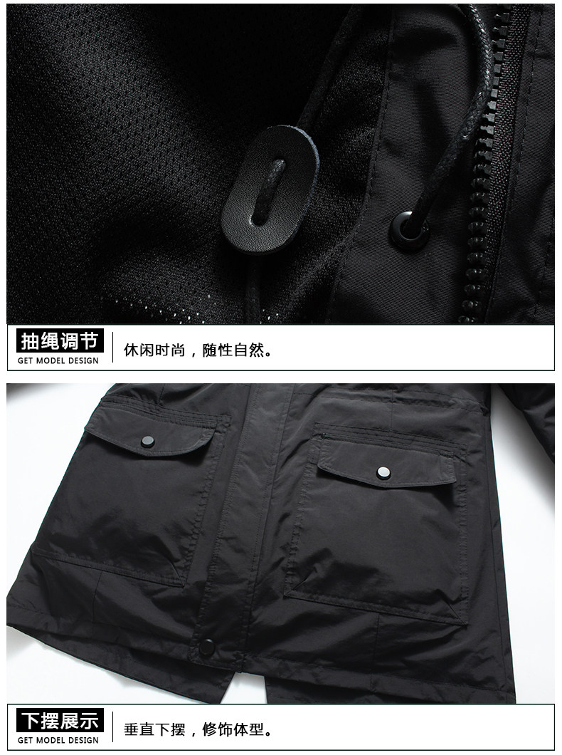 Blouson hiver pour homme en Nylon - Ref 3114052 Image 19