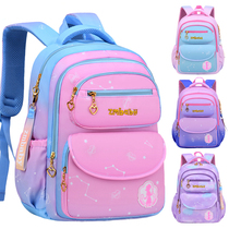 Childrens schoolbags primary school students two three to six grades girls Net red backpacks light and cute
