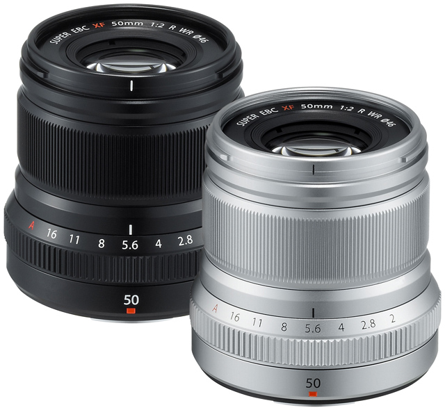 Fujifilm Fuji XF50mm F2 0 WR lens XF50 2 50F2 fixed focus lens Portable