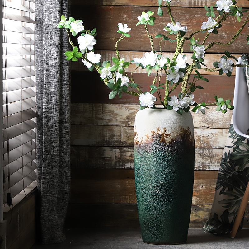 Jingdezhen ceramic furnishing articles contracted and I sitting room porch window flower arranging dried flowers hydroponics container European vase