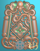 Bats antique beasts hollow flowers fine carvings reliefs jade carvings JDP