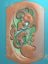 Sheep Double Sheep Fine Carving Picture Jade Carving Picture