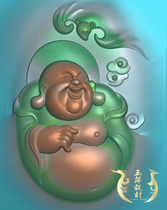 Buddha Maitreya Buddha Laughing Buddha Blessings before your eyes Maitreya the Bat Fine carvings Reliefs Jade carvings JDP