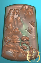 Landscape Figures Songhe Scan Landscape Signs Fine Carvings Reliefs Jade Carvings JDP