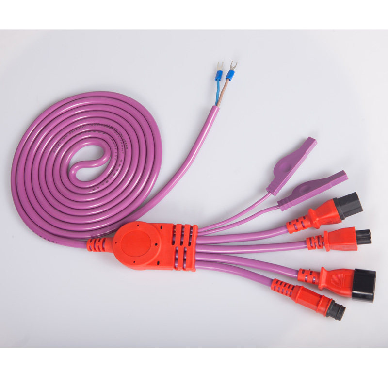 Round Head Wire Electric Car Charging Pile Charging Power Station Output Line Power Supply 3 Meters Wire General Wire Pure Brass Wire Line Antifreeze Wire