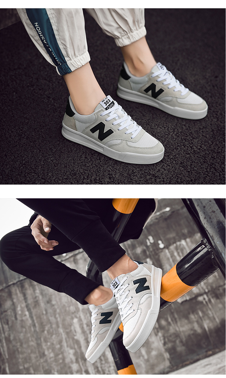 Authentic NB new Bailun Woods giày nam giày trắng 2019 giày nữ mới chính thức cửa hàng trang web chính thức - Dép / giày thường giày tập gym nữ