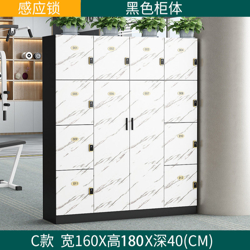 Hairdressing Shop Locker locker Wooden Beauty Salon Locker Closet Gym Staff Deposit Wardrobe Sub Yoga Gallery Depository