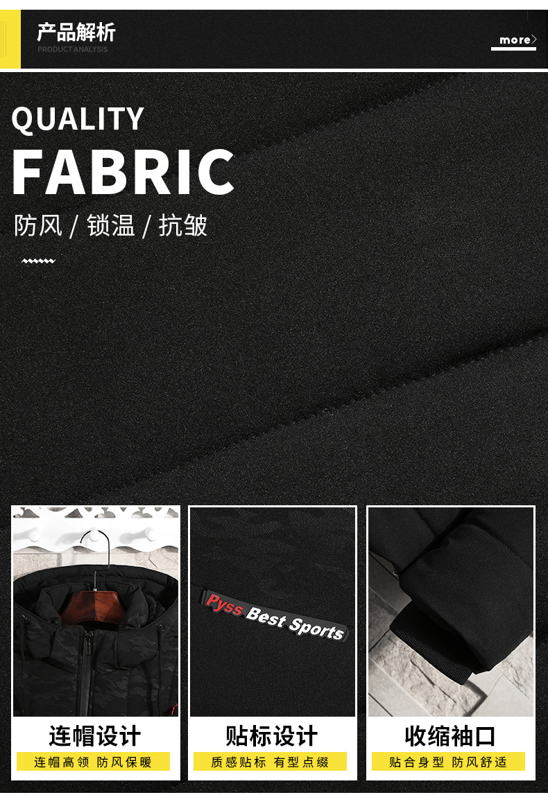 Blouson chaud pour homme GECTOR  BEN - Ref 3113616 Image 9