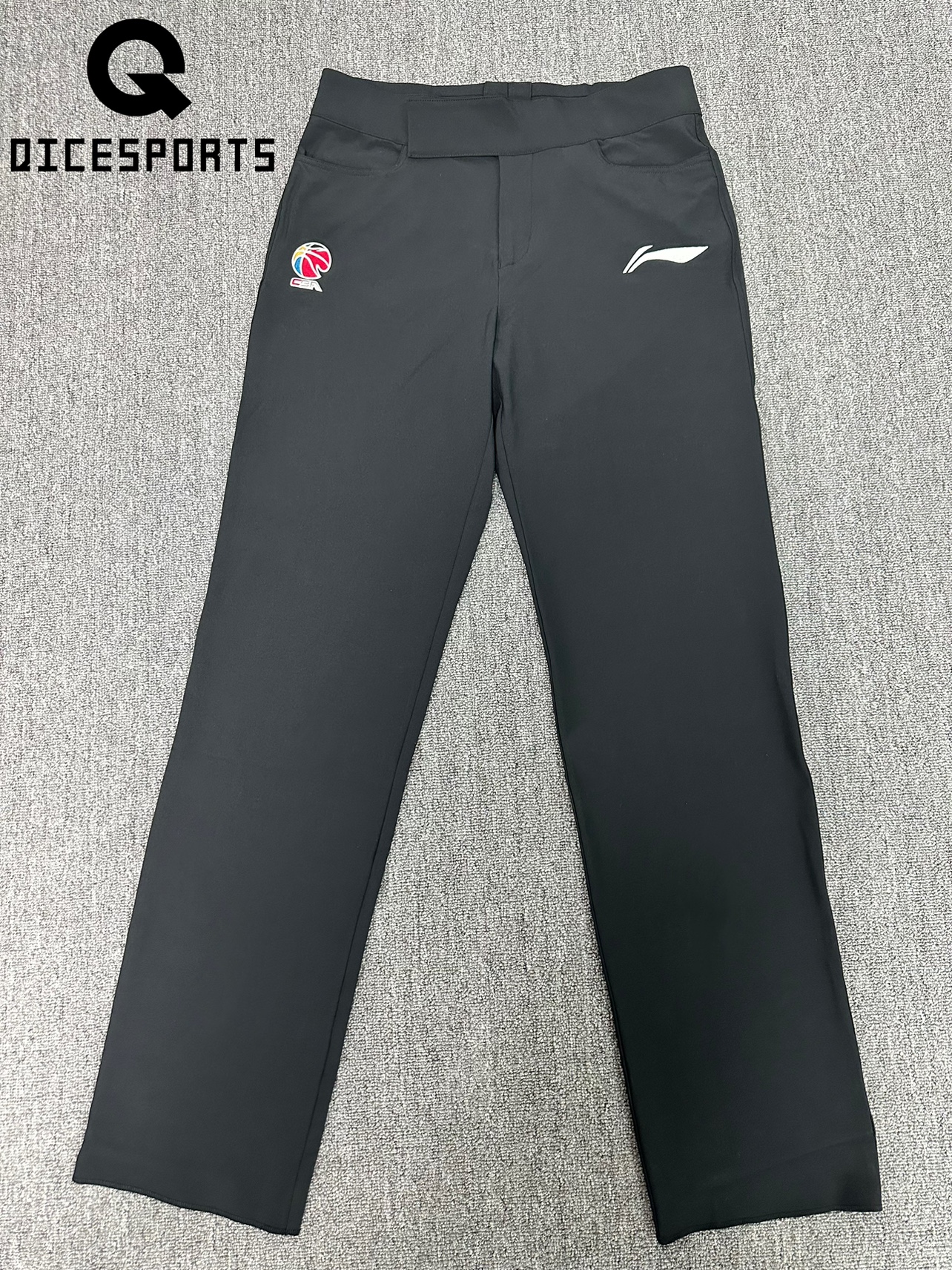 Li Ning Basketball Referees Men's 2024 New CBA League Identical Sports Breathable Comfort Professional Competition Referee Pants-Taobao