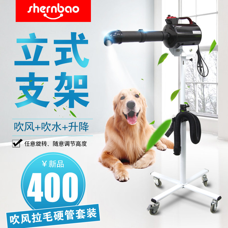 Divine Treasure Pet Blown Water Machine Vertical Bracket Mobile Lifting Rack Pooch blow rack upright bracket