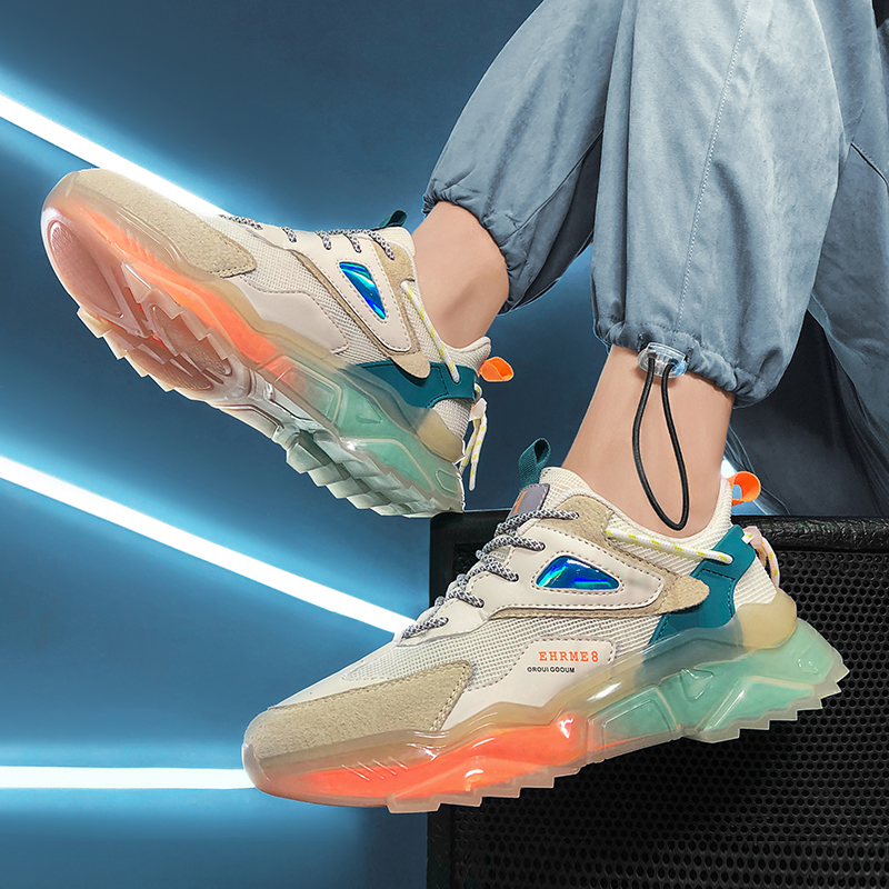 Men's shoes 2022 new autumn daddy shoes ins trend students leisure running all-match youth sports trendy shoes