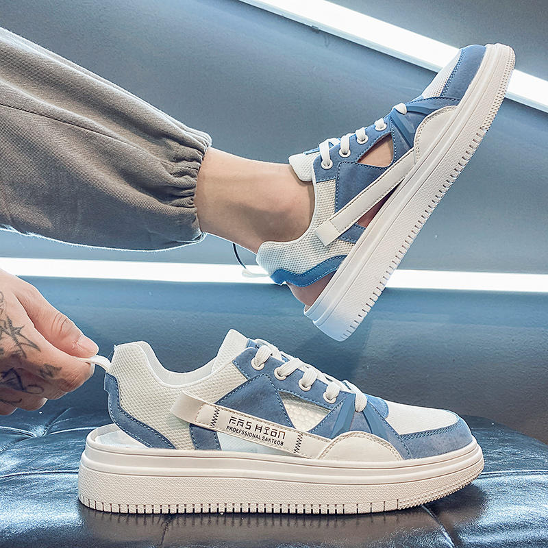 Summer men's Baotou sandals ins tide net red student sports and leisure wear thick bottom hole beach shoes non-slip