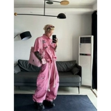 Весенние штаны, свободный прямой крой, 2025 года, в американском стиле