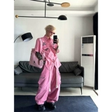 Весенние штаны, свободный прямой крой, 2025 года, в американском стиле