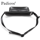 Мужская нагрудная сумка, спортивная поясная сумка для отдыха, сумка на одно плечо, из натуральной кожи