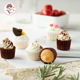 美涤 Кофейный торт бумага растяжка масляная бумага с круглым домом с небольшим пирожным бумажным чашкой 500