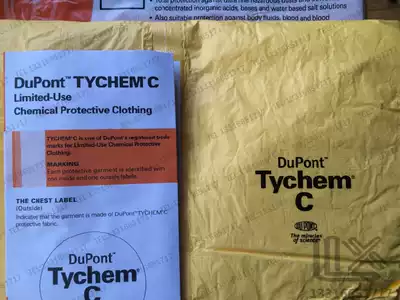 Promotion DuPont class C industrial chemical protective clothing chemical protective clothing Strong acid and alkali resistant fine dust dustproof clothing