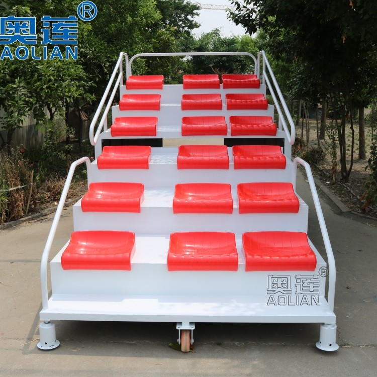 Olen brand track and field venue mobile end referee table 18-seat end of the competition time table referee stand