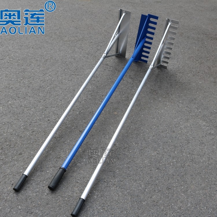 Flat Sand Board Athletics Equipment Sand Pit Flat Sand Machine Aluminum Alloy Flat Sand Rake Flat Sand Board Sand Pit Jump Sand 