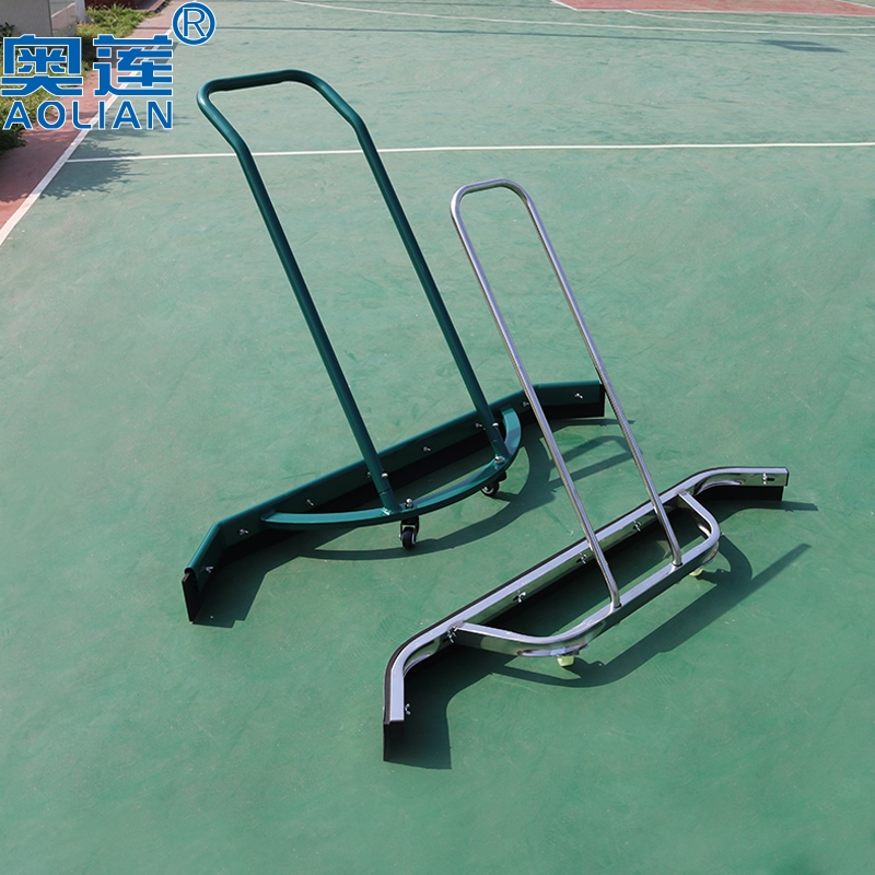 Highgrade tennis court stainless steel water pusher mop rubber strip Basketball court wiper
