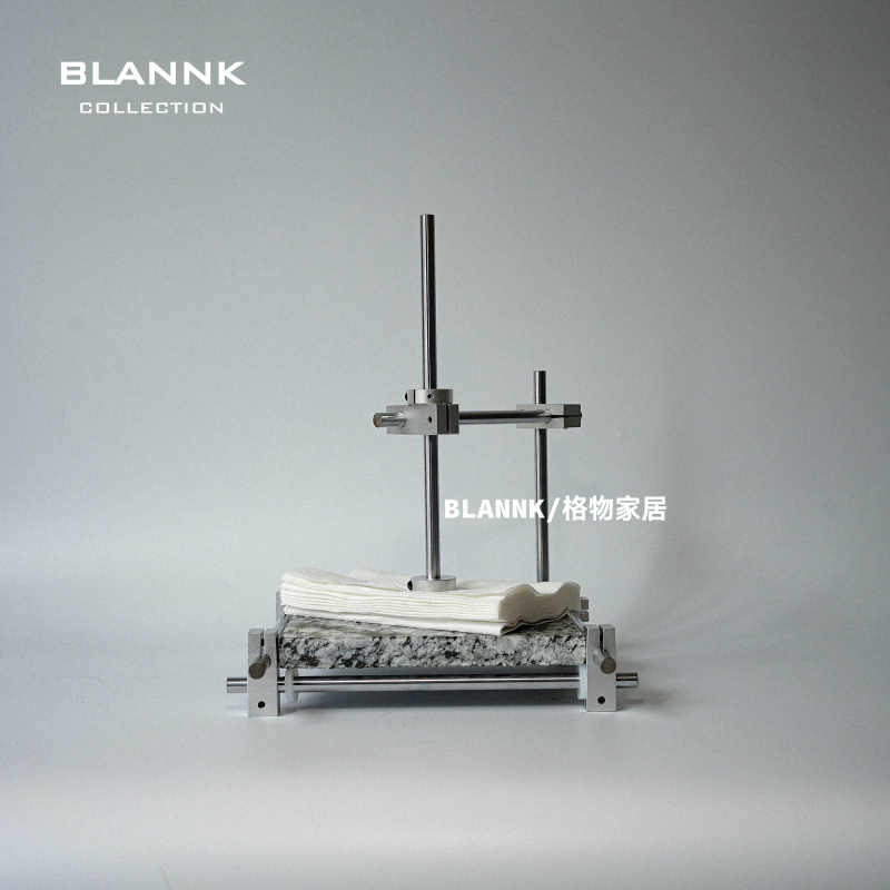 Blannk Paper Towel Holder, Modern and High-End Napkin Holder for Cafes and Living Rooms, Natural Stone Tabletop Decoration Gift