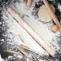 Solid wood rolling stick solid pear wood face stick pressed face stick small number of dumplings Stuffed Noodle Baking Tools Slim