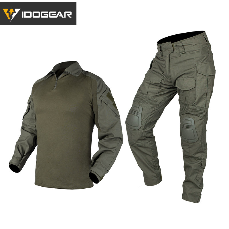 IDOGEAR小钢蝎 G3战术训练套服军迷野战工装作训服VTS DNC迷彩色