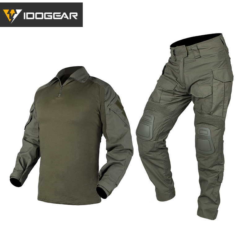 Idogear Little Steel Scorpion G3 Tactical Training Suit Military Enthusiast Field Workwear Training Uniform Vts Dnc Camouflage Color
