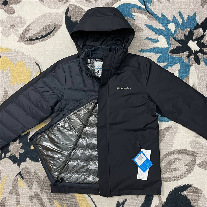 Colombian Winter Men's Windproof Thermal Reflective 700-Fill down Three-In-One Jacket Xe 270.9kg Piece Set Colombian Winter Men's Windproof Thermal Reflective 700-Fill down Three-In-One Jacket Xe 270.9kg Piece Set